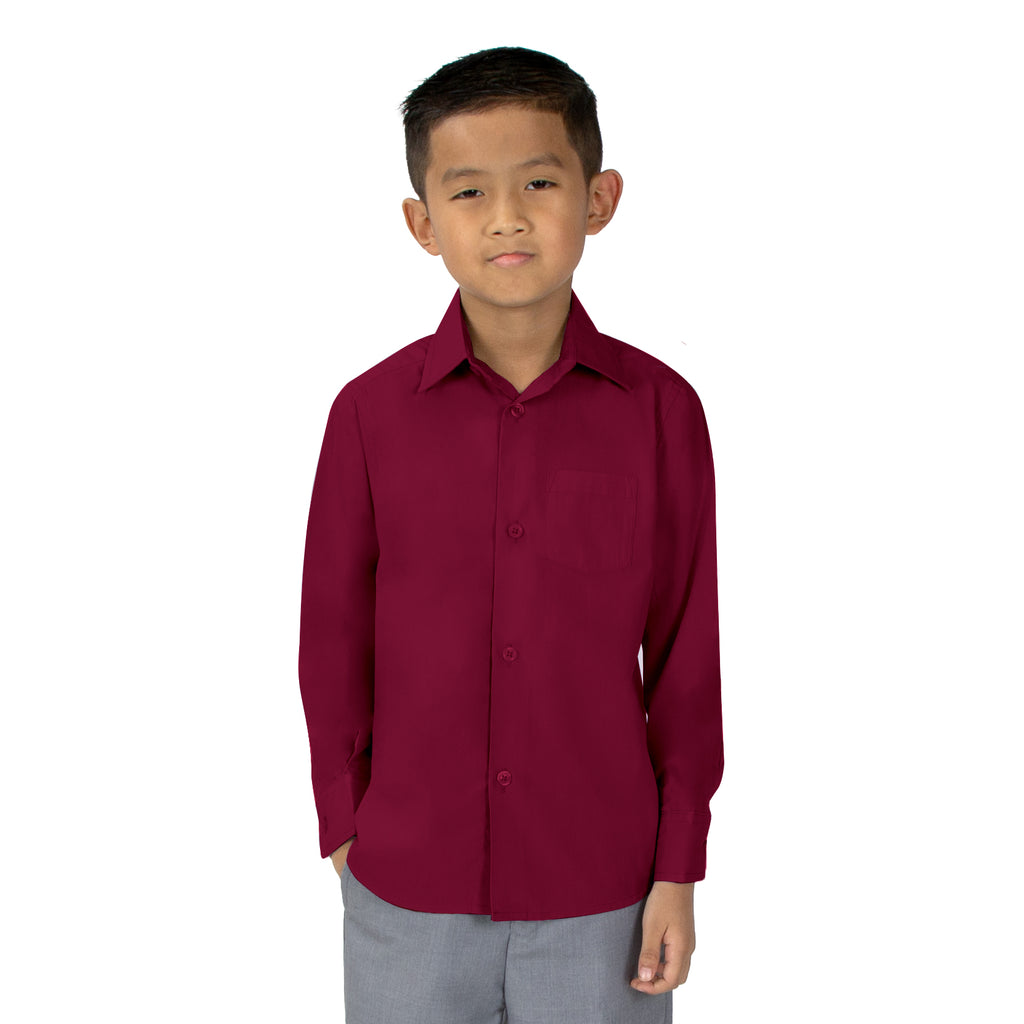 Boys' Long Sleeve Dress Shirt – SPRING NOTION