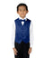 Boys' 4-Piece Satin Tuxedo Vest Set