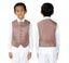 Boys' 4-Piece Satin Tuxedo Vest Set