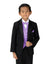 Boys' 4-Piece Satin Tuxedo Vest Set