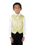 Boys' 4-Piece Satin Tuxedo Vest Set