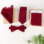 Boys' Linen Blend Bow Tie and Pocket Square Set