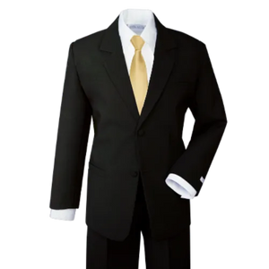 Boys' Classic Fit Suit Customizable Tie Color - Customer's Product with price 59.95 ID TF81WMC12MsWKEzisxYEpmNu