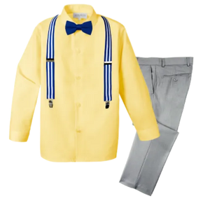 Boys' 4-Piece Customizable Suspenders Outfit - Customer's Product with price 59.95 ID agCipUMx780v2h0gBAiI8VMG