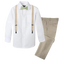 Boys' 4-Piece Customizable Suspenders Outfit - Customer's Product with price 66.95 ID _Lx2u88wUcdiTo1DVLrwDIFO