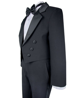 Boys' Customizable Classic Tuxedo with Tail