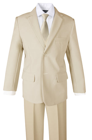 light khaki suit with jacket