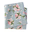 Boys' Cotton Floral Print Pocket Square, Light Blue (Color F19)