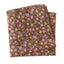 Boys' Cotton Floral Print Pocket Square, Brown (Color F39)