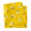 Boys' Cotton Floral Print Pocket Square, Mustard (Color F40)