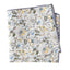 Boys' Cotton Floral Print Pocket Square, Gold Metallic (Color F44)