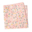 Boys' Cotton Floral Print Pocket Square, Blush Pink (Color F60)