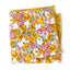 Boys' Cotton Floral Print Pocket Square, Mustard/Pink (Color F68)