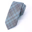 Men's Brown/Blue Plaid Tie (Color 07)