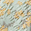 Men's Salt Shrinking Seersucker Cotton Floral Print Bow Tie, Sage (Color FS03)