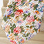 Men's Salt Shrinking Seersucker Cotton Floral Print Necktie, Orange (Color FS04)