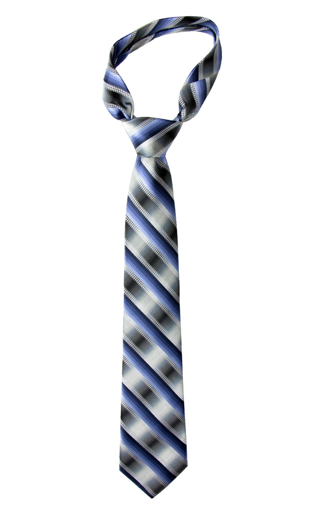 Men's Bold Stripes Microfiber Woven Tie