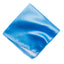 men's sky blue solid color satin microfiber handkerchief hanky pocket square