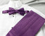 Men's Cummerbund and Bow Tie Set