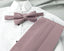 Men's Cummerbund and Bow Tie Set