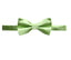 men's sage green solid color satin microfiber bow tie