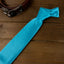 Men's Solid Color Satin Microfiber Tie