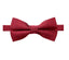 Men's Leather Texture Woven Bow Tie