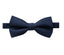 Men's Leather Texture Woven Bow Tie