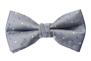 Men's Lilac Patterned Bow Tie (Color 06)