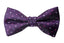 Men's Purple Patterned Bow Tie (Color 07)
