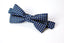 Men's Royal Blue Patterned Bow Tie (Color 08)
