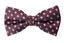 Men's Burgundy Patterned Bow Tie (Color 10)