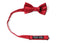 Men's Red Patterned Bow Tie (Color 14)