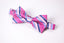 Men's Blue/Fuchsia Patterned Bow Tie (Color 20)