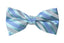 Men's Light Blue Patterned Bow Tie (Color 23)