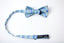Men's Light Blue Patterned Bow Tie (Color 23)