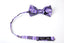 Men's Purple Patterned Bow Tie (Color 28)