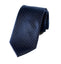 men's navy blue dotted patterned necktie tie