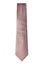 men's pink copper metallic dotted patterned necktie tie