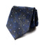 men's navy blue camouflage camo patterned necktie tie