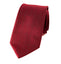 men's red leather texture patterned necktie tie