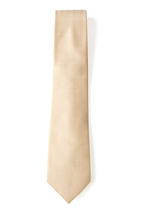 men's antique gold metallic leather texture patterned necktie tie