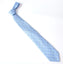 men's light blue baby blue patterned necktie tie
