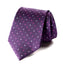 men's purple patterned necktie tie