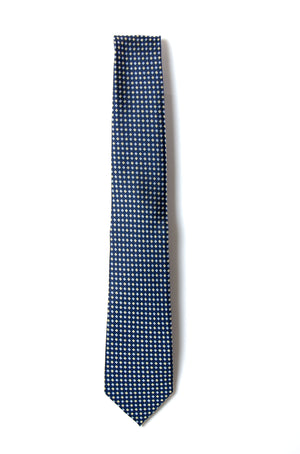 men's royal blue patterned necktie tie