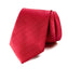 men's red patterned necktie tie