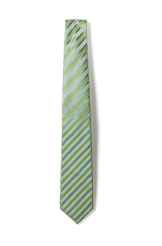 men's pastel green patterned necktie tie
