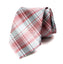 men's pink grey gray patterned necktie tie