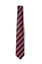 men's black red patterned necktie tie