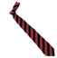 men's black red patterned necktie tie